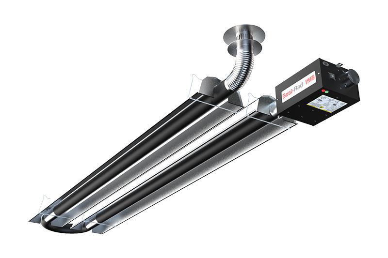 Low-Intensity Positive Infrared Heater NBS Series