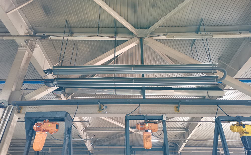Advantages of Tubular Gas Infrared Radiant Heating System