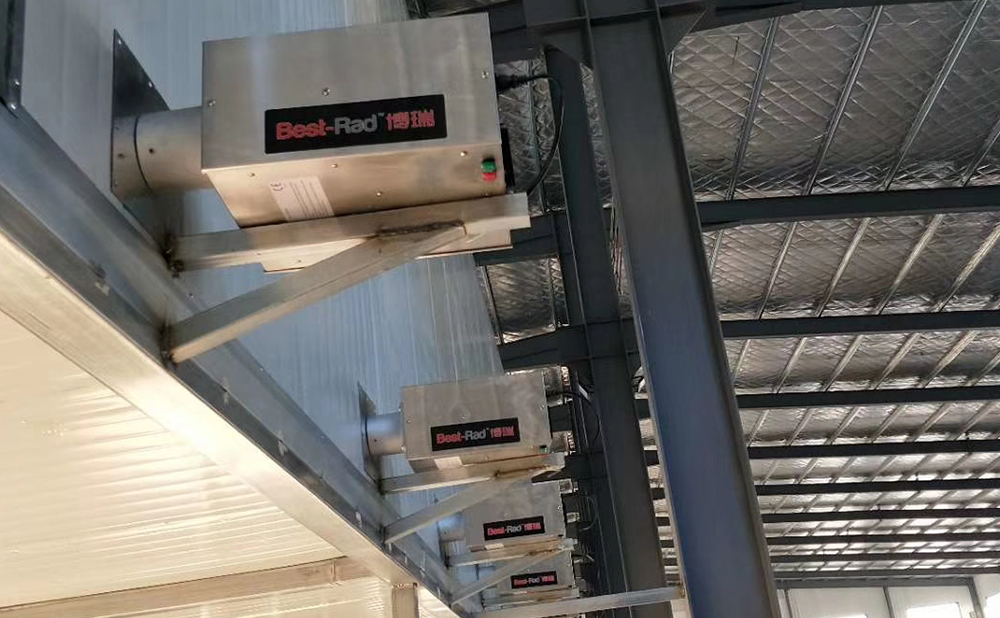 江苏流水线燃气辐射加热系统