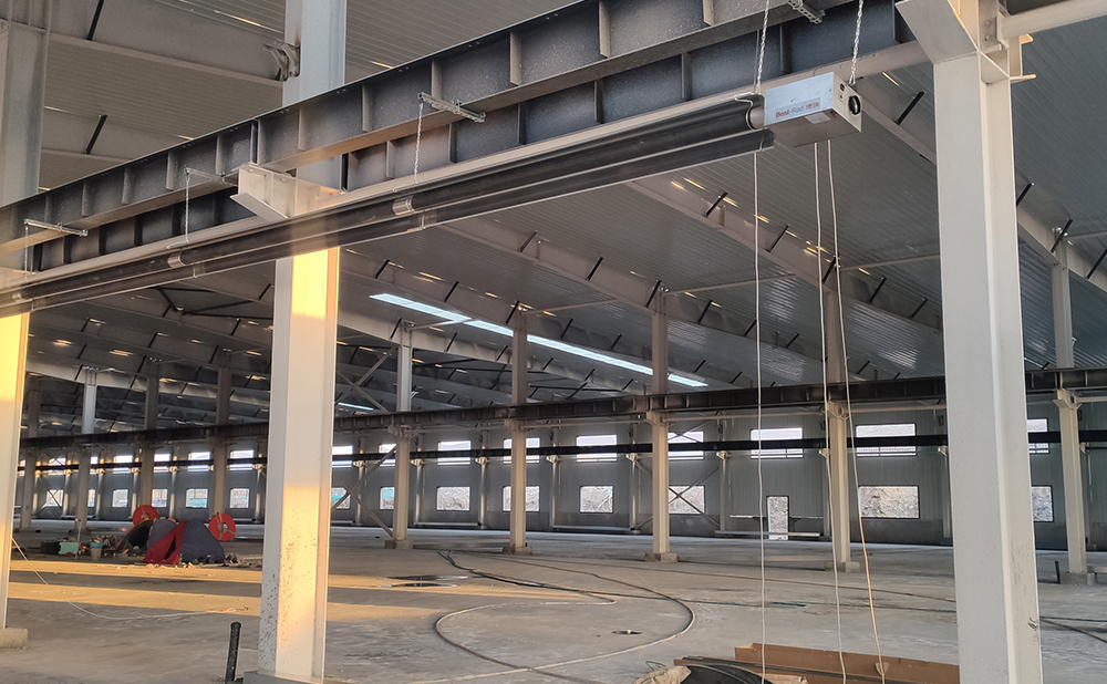 新疆燃气红外线辐射采暖案例