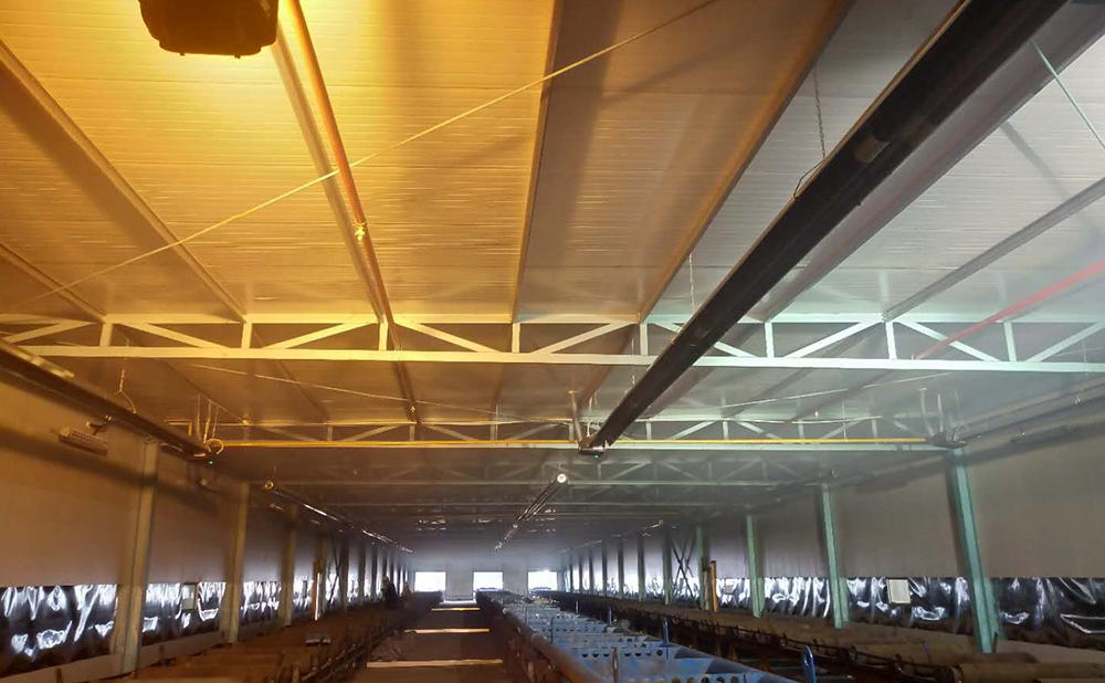 广东船厂燃气辐射加热系统