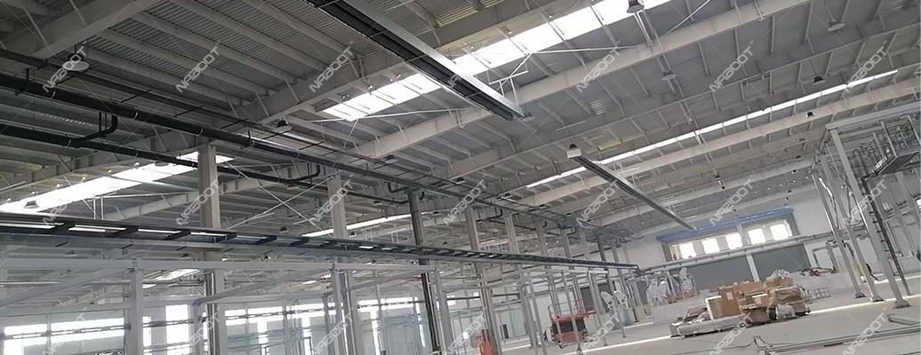 大型燃气红外线辐射采暖设备