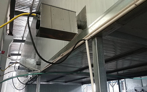 喷塑流水线燃气加热系统