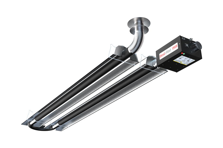 正压燃气辐射采暖-U型